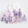 Pikkukuva 7 / 10: 10 kpl elastinen kuminauha hiussolmiot Bowknot 3 3 3