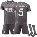 Miniatyrbild 1 av 2: Real Madrid Borta Fotbollströja Barn & Vuxen 2024-2025 Nr. 5 Bellingham Adult XL