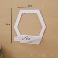 Miniatyrbillede 5 af 10: Væghylde Blomsterhylde HEXAGON HEXAGON hexagon