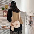 Miniatyrbillede 2 af 10: Koreansk stil håndtasker Søde små tasker SORT black
