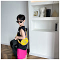 Miniatyrbillede 10 af 10: Børnetaske Crossbody-taske SORT black