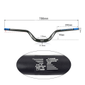 Miniatyrbilde 1 av 8: Terrengsykkelstyre Sykkel Extra Long Riser Bar BLÅ 780MM Blue 780mm