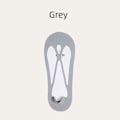 Miniatyrbillede 1 af 10: Bådstrømper Is Silkesokker GRÅ grey