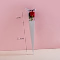 Pikkukuva 1 / 10: 10 kpl Kirkas ikkuna Bouquet Box Bouquet-käärepaperi HARMAA Grey