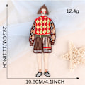 Miniatyrbilde 1 av 10: Broderilapp Brodert klut limt inn 5 5 5