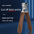 Pikkukuva 6 / 10: Clippers Cutter Nail Trimmer MUSTA black