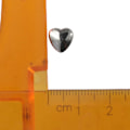 Miniatyrbillede 4 af 9: Læder nitter Kit Heart Studs Tøj stof