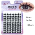 Miniatyrbilde 7 av 8: Cluster Eyelashes Fake Eyelashes STYLED STYLED StyleD