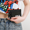 Miniatyrbillede 10 af 10: Tactical Key Bag Fanny Pack SORT BLACK