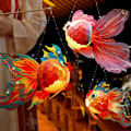 Miniatyrbillede 9 af 10: Koi Fish Lantern Glow Lantern L2 2 L2