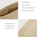 Pikkukuva 10 / 10: 1 kpl Insert Bag Linner Bag BEIGE BEIGE beige