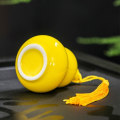 Pikkukuva 8 / 10: Kurpitsa lääkepullo keraaminen purkki KELTAINEN 10ml 10ml Yellow 10ml-10ml