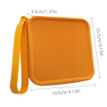 Miniatyrbilde 2 av 10: Silikon Firkantet Myntpung Lommebok Myntpung ORANSJE Orange