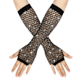 Miniatyrbillede 1 af 10: Fiskenet Handsker Arm Sleeve 01 01 01