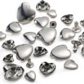 Pikkukuva 6 / 9: Leather Rivets Kit Heart Studs Vaatekangas