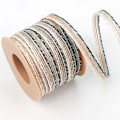 Miniatyrbillede 1 af 10: 10M/Roll Natural Jute Reb Gavepakning Webbing MULTICOLOR Multicolor