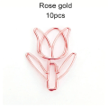 Miniatyrbilde 9 av 10: Farget tulipanformet binders Farget binders GULL Gold