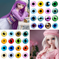Miniatyrbilde 4 av 10: 20 stk/10 par Eyes Crafts Eyes Puppet Crystal Eyes 8MMCOLOR 8mmcolor random