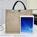 Pikkukuva 2 / 10: Pellavakangaskassi Beach Handbag 06 06 06