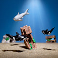 Miniatyrbilde 9 av 9: Havbunnslandskapsdekorasjoner Minifigurer under vann 2 2 2