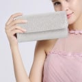Miniatyrbilde 7 av 10: 1stk Clutch Håndveske CHAMPAGNE champagne