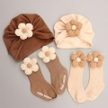 Miniatyrbillede 4 af 10: Pandebånd Turban KHAKI THICK STYLE M KHAKI THICK STYLE M Khaki Thick Style M