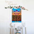 Miniatyrbilde 6 av 6: Felt Countdown Ramadan Calendar Ramadan Countdown Calendar BLÅ blue