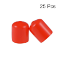 Miniatyrbillede 1 af 3: 25 stk Gummi endestykker Skruehætte Dæksel Skrue Gevindbeskyttere 25PCS