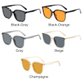 Pikkukuva 2 / 10: Neliön muotoiset aurinkolasit Beach Sunshade GREY GREY Gray