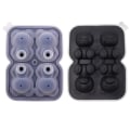 Miniatyrbild 1 av 10: Ice Cube Form Ice Making Box SVART FYRA RASTER FYRA RASTER black four grids-four grids