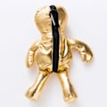 Pikkukuva 3 / 10: Cartoon Bear ostoskassi Kangaskassi SILVER silver