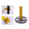 Miniatyrbillede 10 af 10: Dumbbell Load Bearing Bælte Loading Pin SORT Black