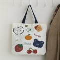 Miniatyrbild 7 av 10: Söt tryckhandväska Handhållen lunchlåda C C C