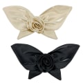 Pikkukuva 7 / 10: Bow Fabric Patch Flower Kangastarra MUSTA Black
