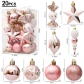 Miniatyrbillede 2 af 9: Julekuglesæt Juletræspynt GULD 29STK 29STK gold 29pcs-29pcs