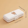 Miniatyrbilde 3 av 10: Pill Organizer Pill Oppbevaringsboks SSTYLE2 STYLE2 Sstyle2
