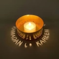 Miniatyrbilde 1 av 10: Lysestake i gullmetall C C C