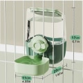 Miniatyrbillede 2 af 4: Vanddispenser til kæledyr Vandfodringsskåle Automatisk drikkefoder