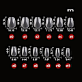 Pikkukuva 4 / 10: 240 kpl/laatikko tekokynsinäppäimet Geellykäs kynsilakka T SHAPE T SHAPE T SHAPE