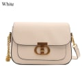 Miniatyrbillede 1 af 10: Skuldertaske Crossbody taske HVID white