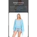 Miniatyrbilde 2 av 10: Sjal Skjerf Beach Cover Up LILLA Purple