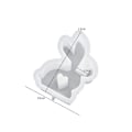 Miniatyrbilde 1 av 9: Lysholderform Lysestake Silikonformer B B B