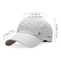 Miniatyrbild 2 av 10: Cap Solskydd LJUSGRÅ ANDAS STIL ANDAS Light grey Breathable Style-Breathable Style