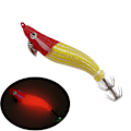 Pikkukuva 1 / 10: Puiset katkaravun vieheet Squid koukku B B B