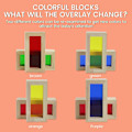 Pikkukuva 4 / 5: Baby Blocks Rainbow Sensory Blocks Set Rakennuslelu