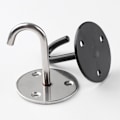 Miniatyrbillede 8 af 10: 1 Stk Vægkrog Loftophæng Bøjle SMALL U SØLV SMALL U small U silver
