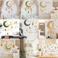Miniatyrbillede 10 af 10: Eid Mubarak Vægstickers Ramadan Vindue Stickers STYLE 2 STYLE