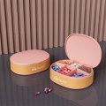 Miniatyrbilde 1 av 10: Pilleboks Pilledispenserboks ROSA Pink