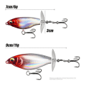 Pikkukuva 2 / 10: 3kpl Propeller Warbler Lure Surface Bait 9CM/11G2 2 9cm/11g2