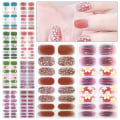 Miniatyrbillede 4 af 10: Franske neglemærkater Nail Art Sticker 1 1 1